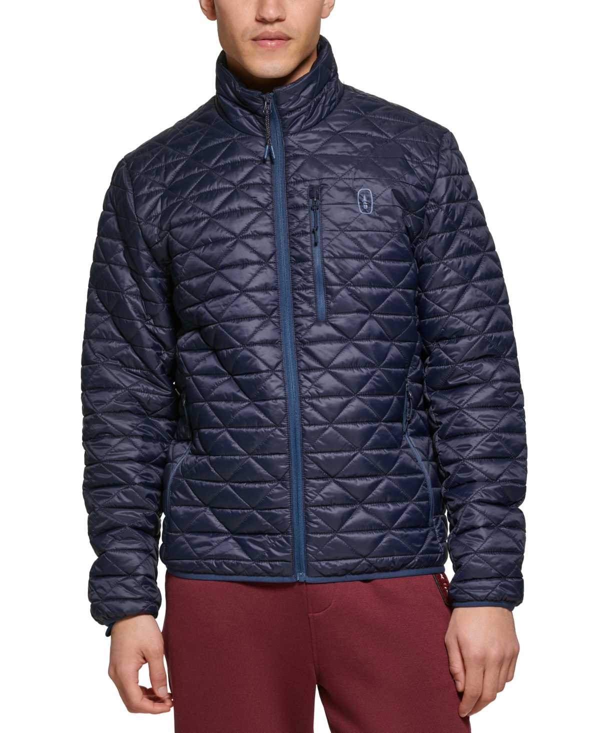 Bass Outdoor Men's Delta Diamond Quilted Packable Puffer Jacket
