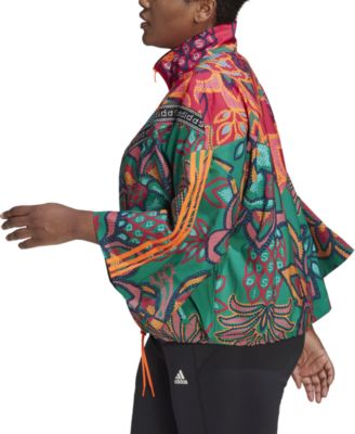 Farm Rio Printed Track Jacket 