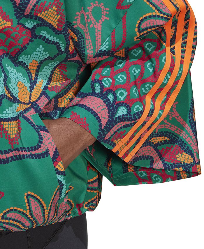 adidas Plus Size Farm Rio Printed Track Jacket & Reviews - Activewear ...