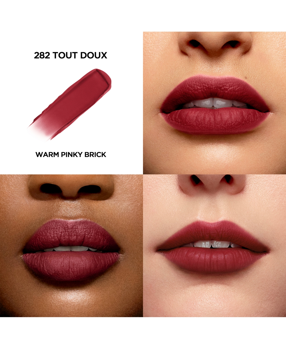 Lancome L'Absolu Rouge Intimatte - 282 Tout Doux