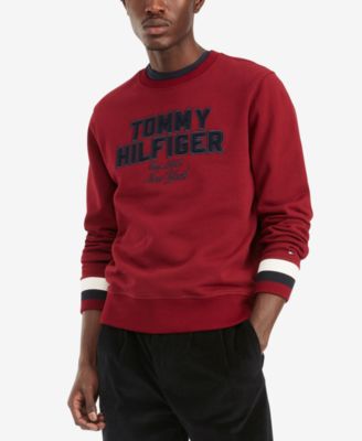 Tommy Hilfiger - Slater Embroidered Tufted Chenille Logo Patch Sweatshirt