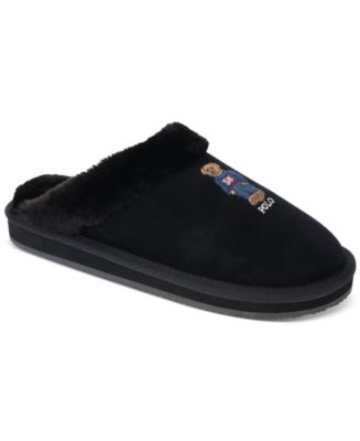 NIB-Ralph Lauren Polo Bear American Flag Declan Loafers/Slippers-Black-8 D Amazon.com | POLO RALPH LAUREN Brenan Holiday Bear Suede  main image 4