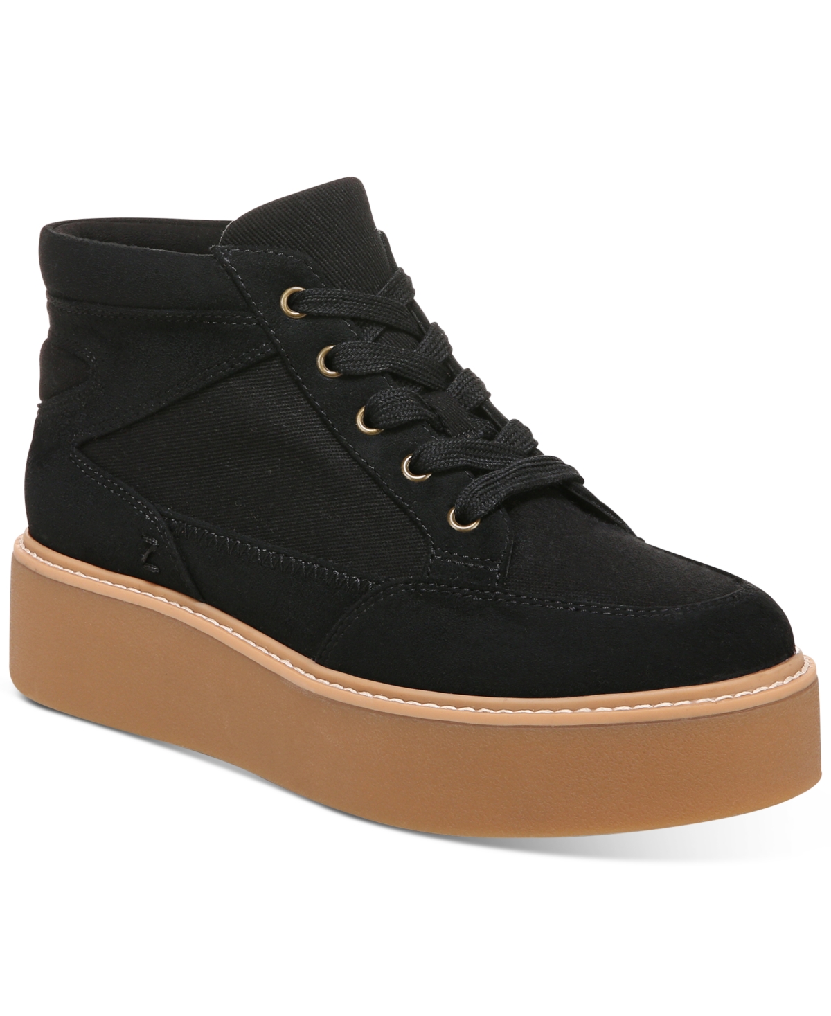 Zodiac Siona High Top Platform Sneaker In Black