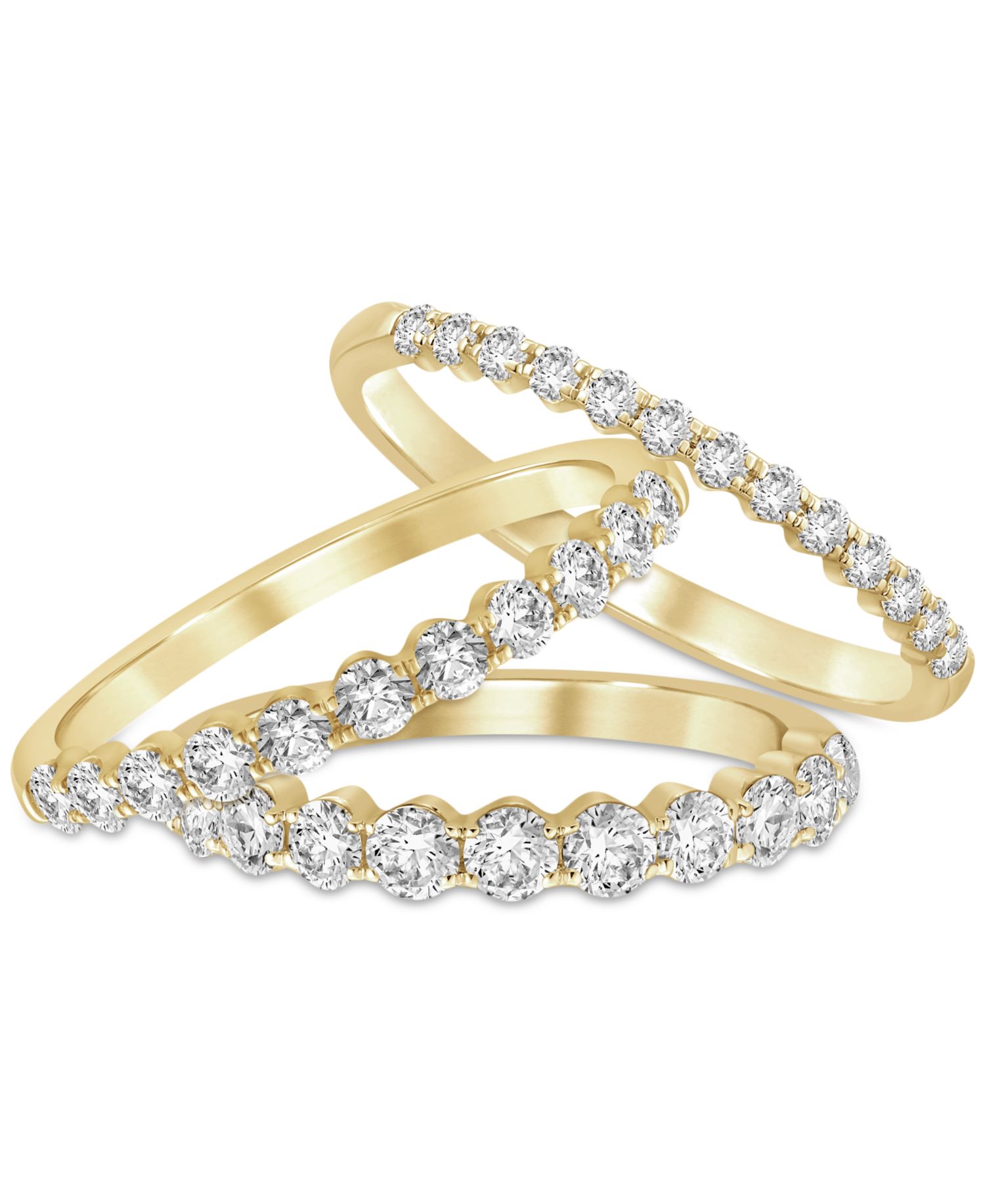 Diamond Band (1/4 ct. t.w.) in 14k White or Yellow Gold