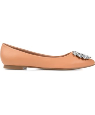 Women's Renzo Jewel Embellished Pointed Toe Flats