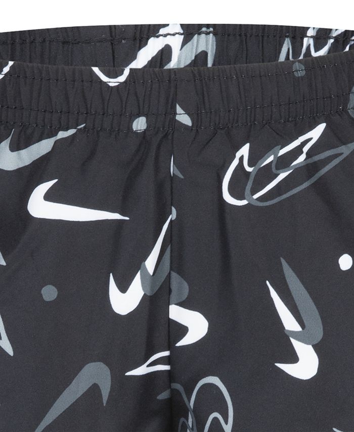Nike Toddler Girls Printed Dri-fit Shorts - Macy's