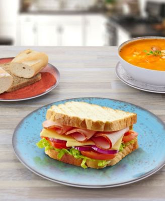 Olivia Melamine 12 Pc. Dinnerware Set, Service for 4