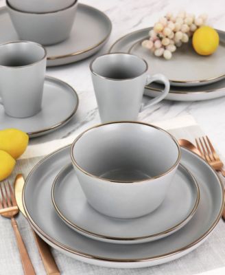 Simon 16 Pc. Dinnerware Set, Service for 4