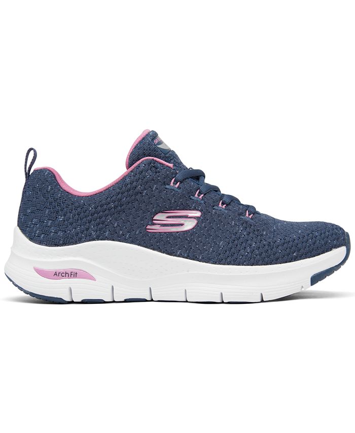 Skechers Women's Arch Fit Glee for All Arch Support Walking Sneakers from Finish Line Macy's