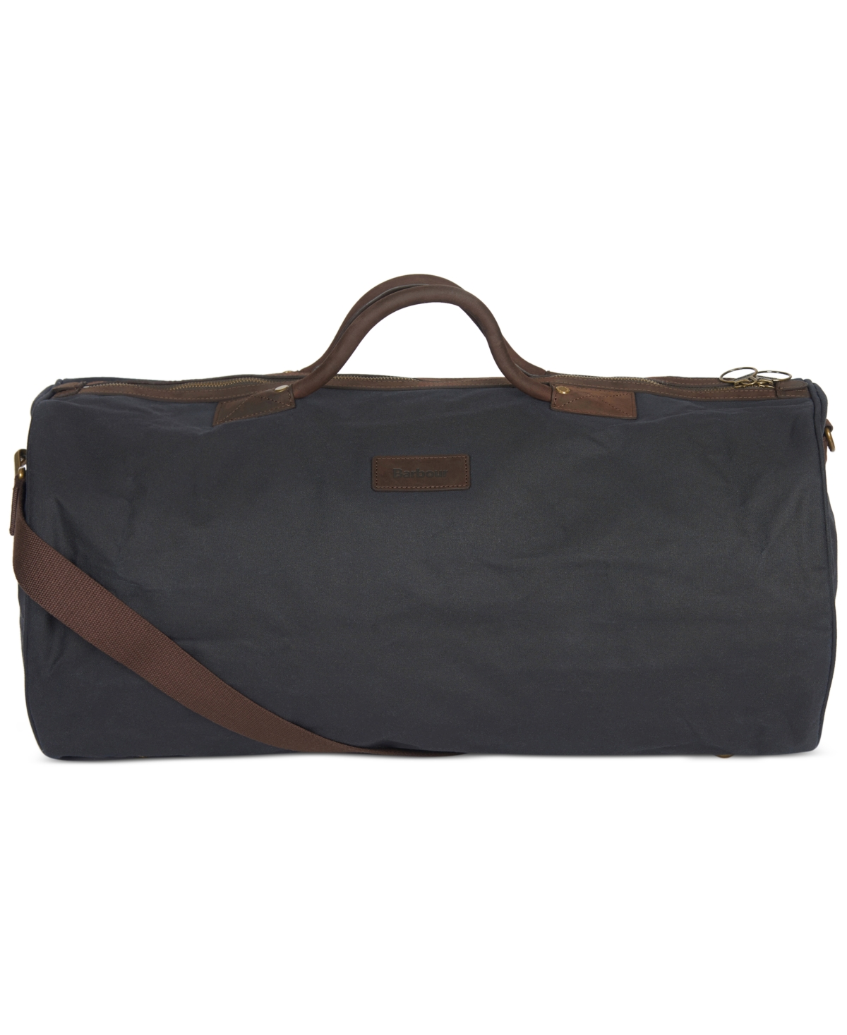 Men's Waxed Holdall - Navy