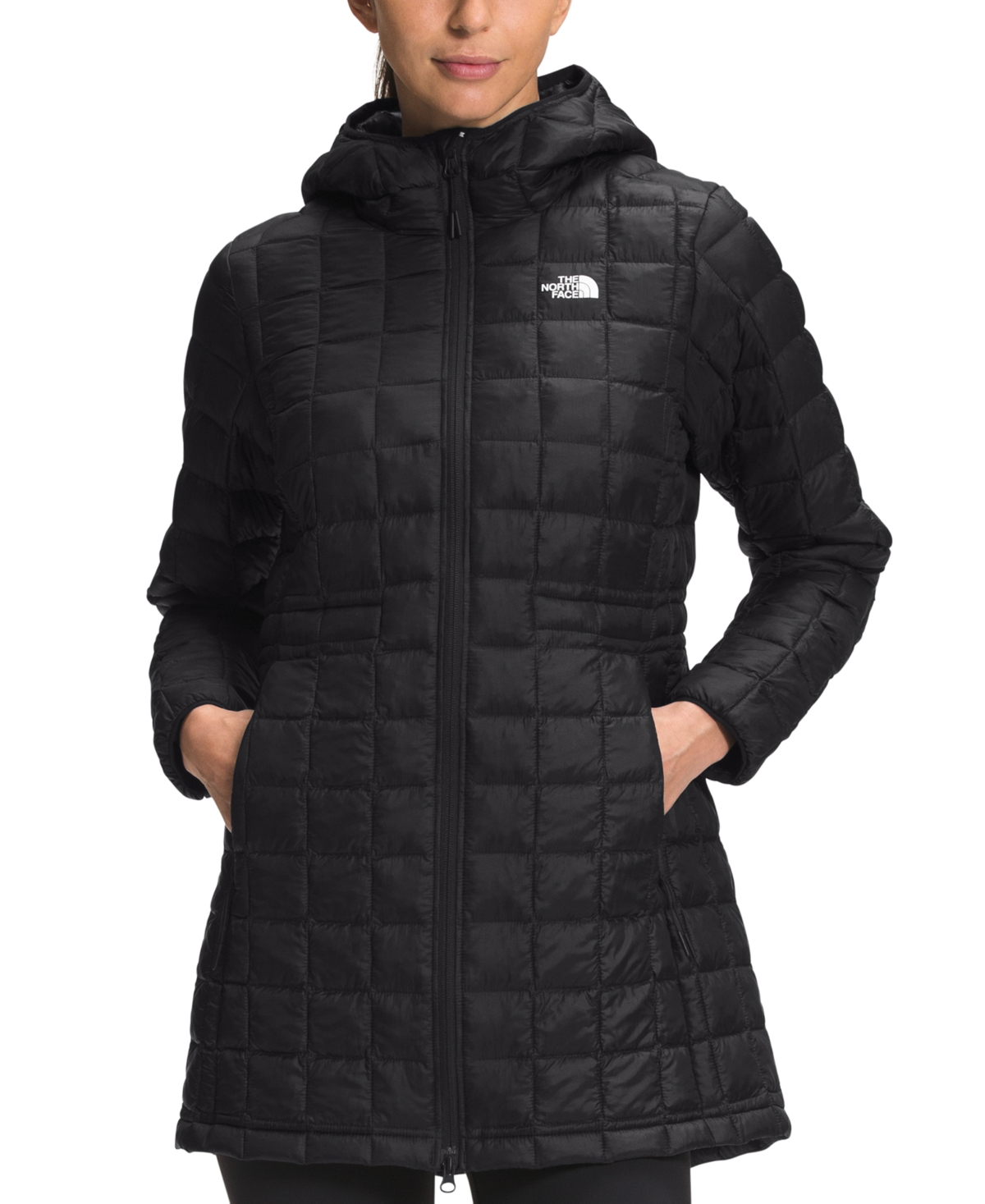 The North Face Women's Thermoball Hooded Parka In Black