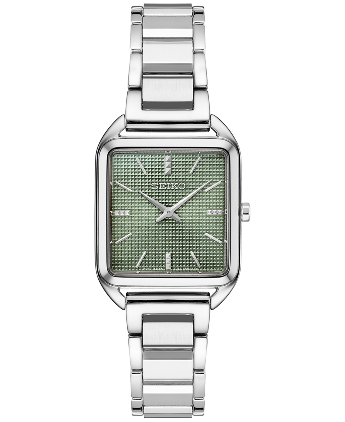 Seiko Women's Essentials Stainless Steel Bracelet Watch 26mm In Green