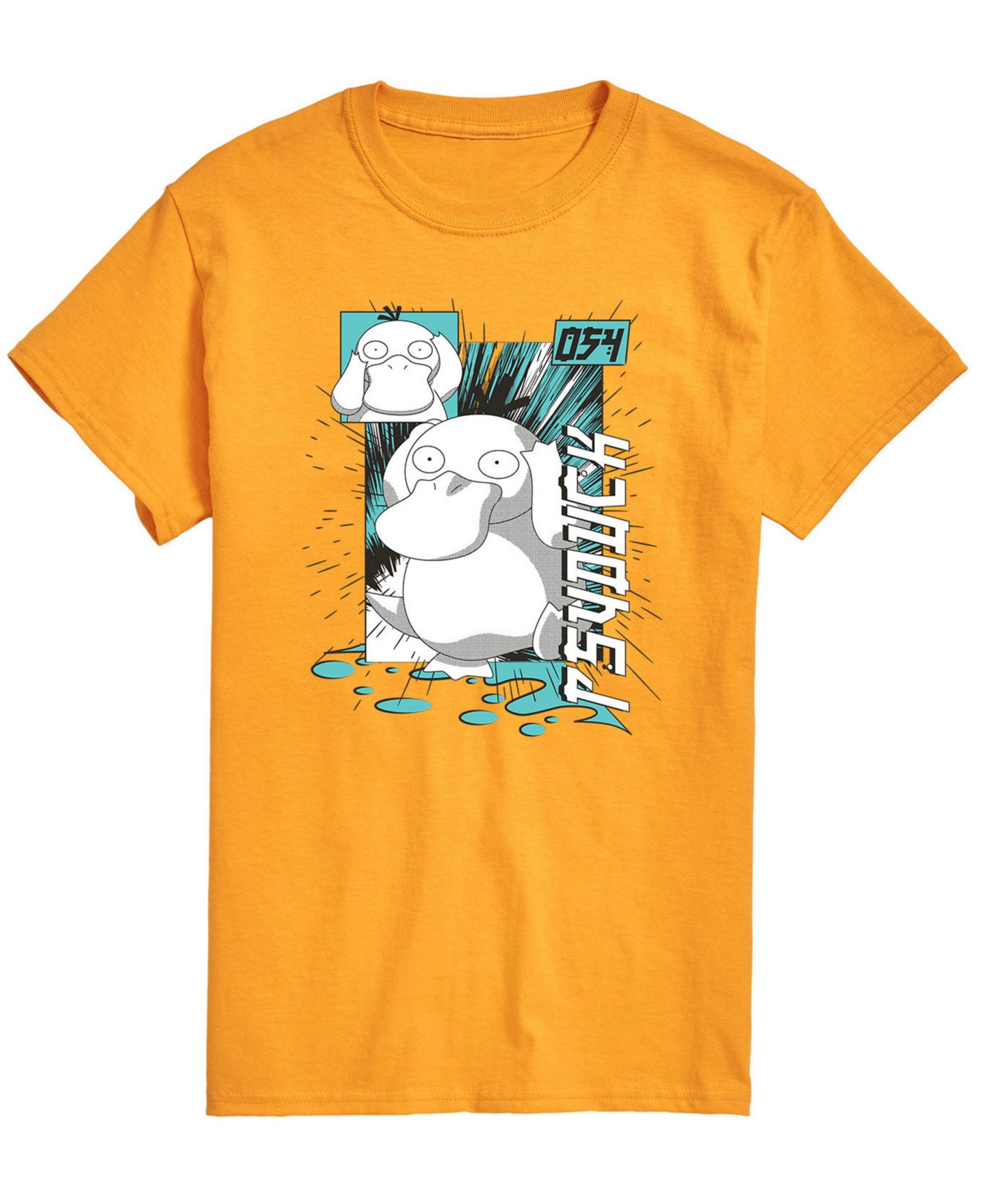 Мужская футболка AIRWAVES Pokemon Psyduck Graphic, цвет: Жёлтый — фото 1