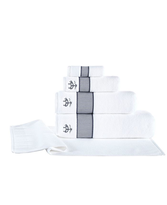 Brooks Brothers Fancy Border Collection & Reviews - Bath Towels - Bed ...