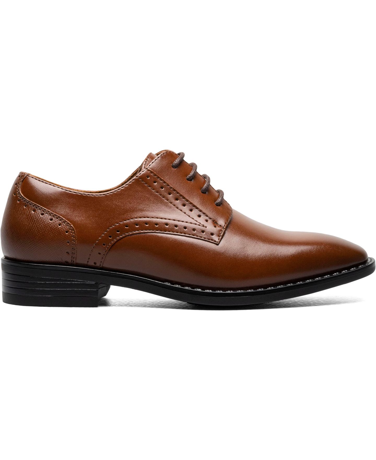 Обувь Stacy Adams Kalvin Jr. Plain Toe Oxford Shoes для мальчиков, цвет: Чёрный — фото 10