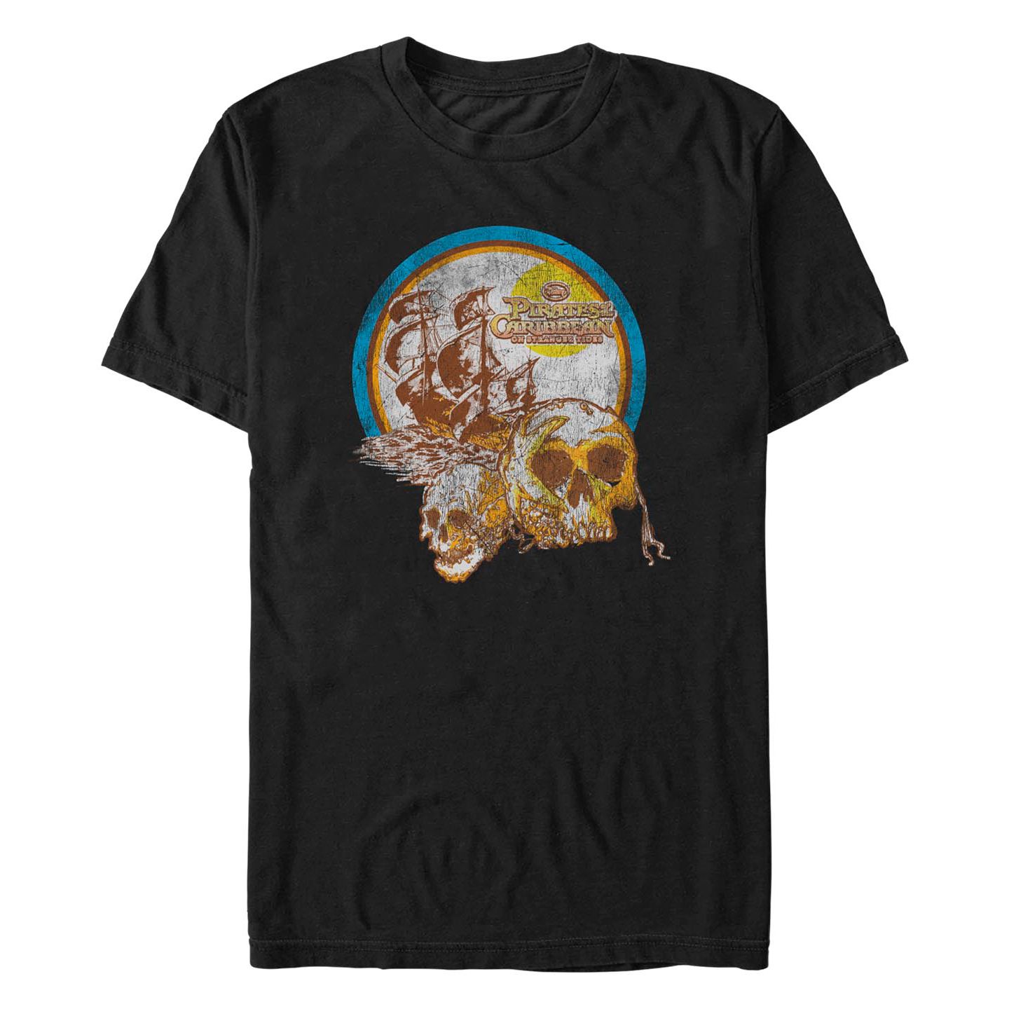 Мужская футболка Fifth Sun Pirates of The Caribbean Fish Lady Short Sleeve, цвет: Чёрный — фото 1