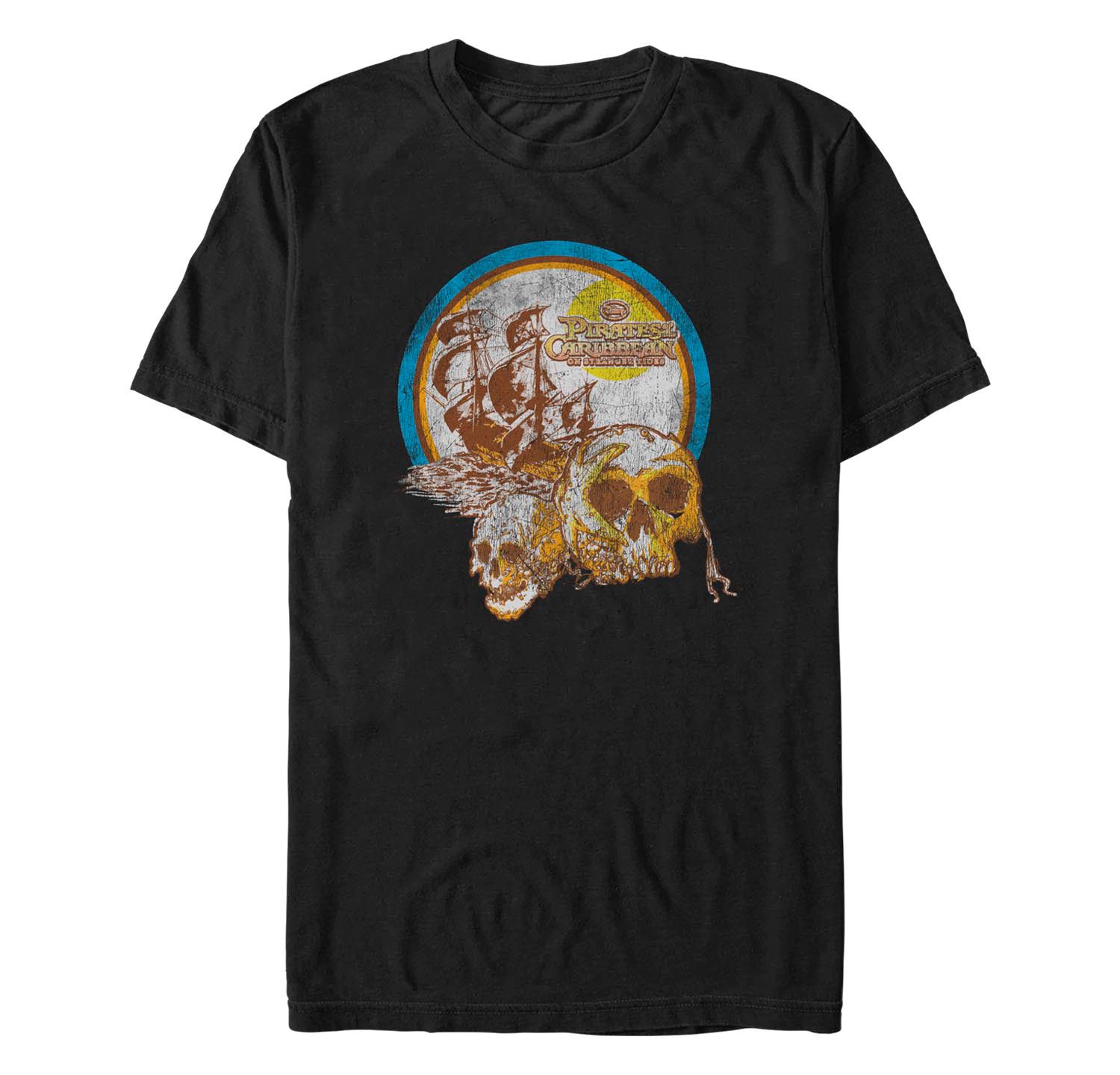 Men's Pirates of The Caribbean Fish Lady Short Sleeve T-shirt