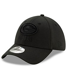 Men's Black Green Bay Packers Logo 39THIRTY Flex Hat