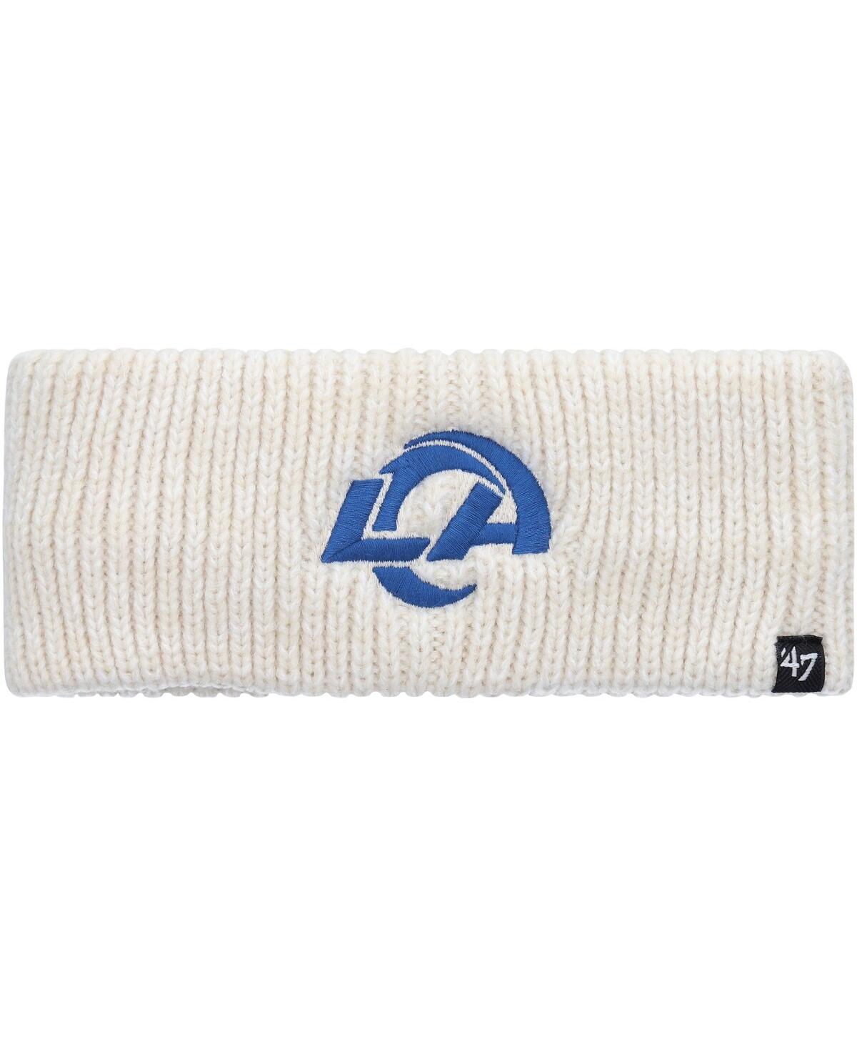 Shop 47 Brand Women's '47 Cream Los Angeles Rams Meeko Headband