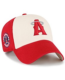 Men's Red Los Angeles Angels Area Code City Connect Clean Up Adjustable Hat