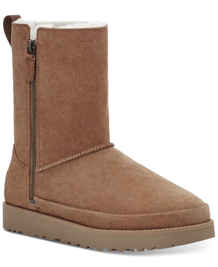 omhyggelig nationalisme Ironisk UGG® UGG Women's Classic Zip Short Boots & Reviews - Boots - Shoes - Macy's