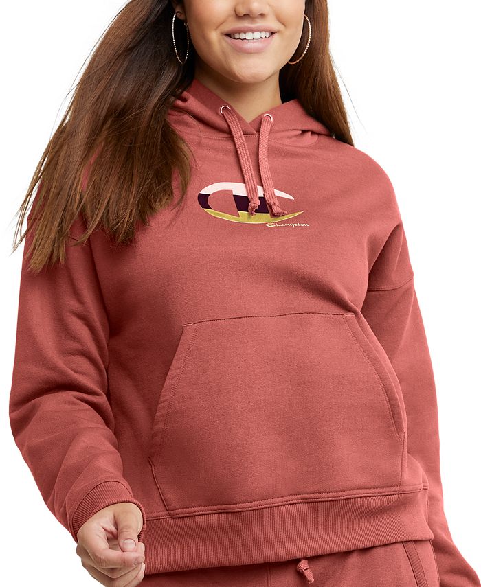 Champion Women's Powerblend Fleece Sweatshirt Hoodie & Reviews - Activewear  - Women - Macy's
