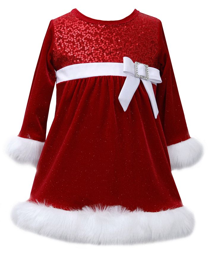 Macy's baby girl outlet christmas dresses