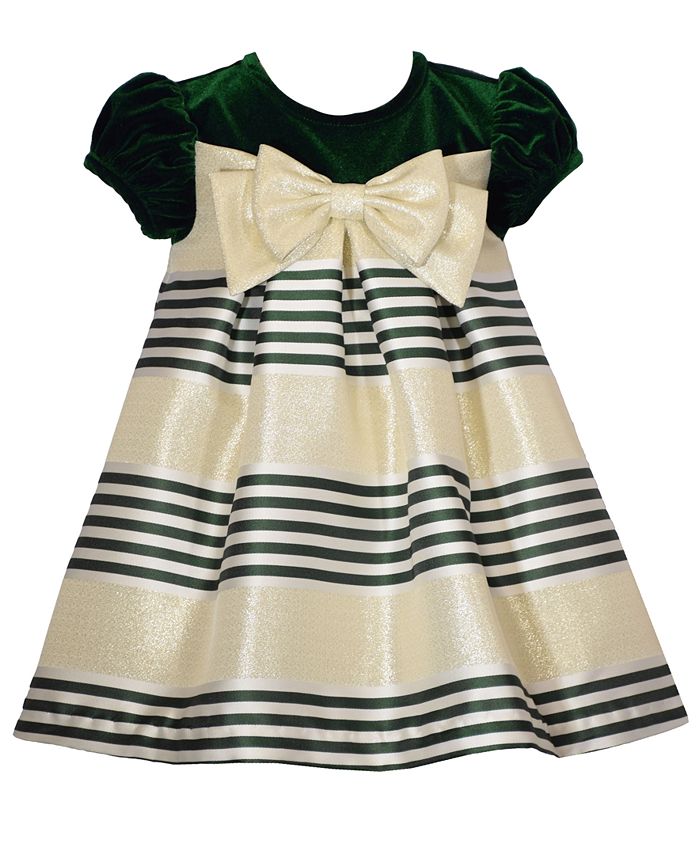 Bonnie Baby Baby Girls Short Sleeved Trapeze Dress Macy s