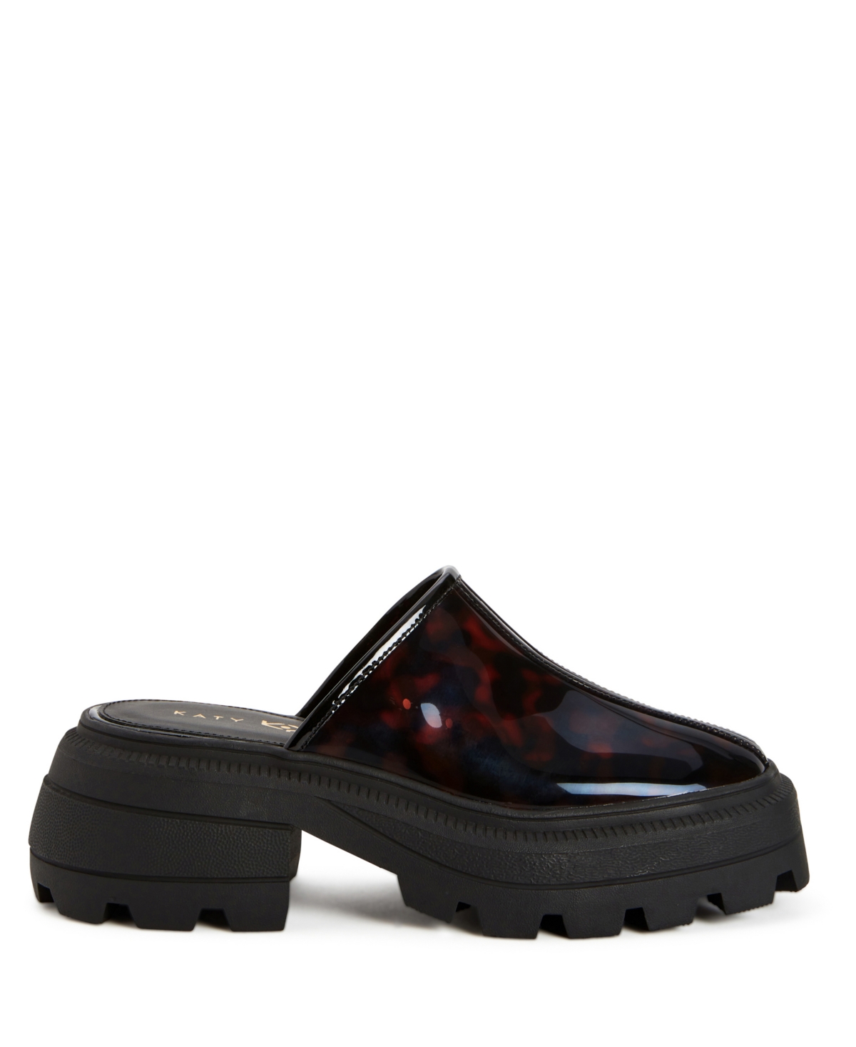 Katy Perry Women's The Geli Combat Square Toe Cozy Lug Sole Mules