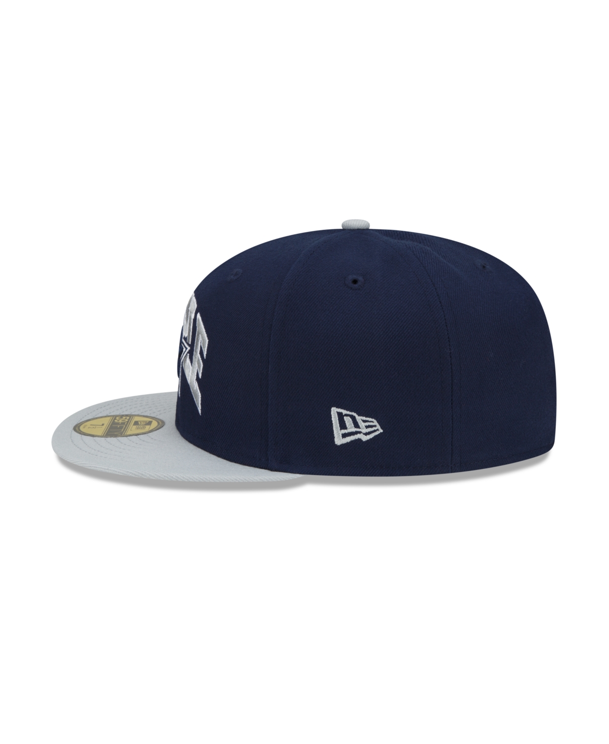 Men's New Era X Staple Gray Dallas Cowboys Pigeon 59Fifty Fitted Hat - Gray