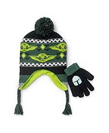 Big Boys Character License Cold Weather Hat and Gloves, 2 Piece Set