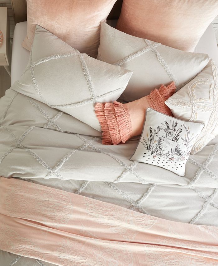 Peri Home Chenille Lattice King Sham Macy's