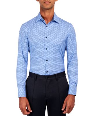 ConStruct - Men's Slim-Fit Performance Stretch Dress Shirt