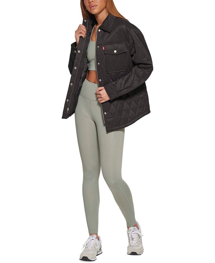 Levi's Women's Quilted Shirt Jacket & Reviews - Jackets & Vests - Juniors -  Macy's
