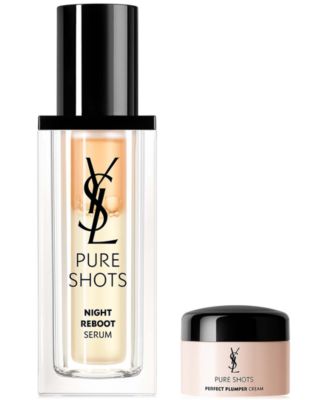 Yves Saint Laurent PURE SHOTS 4点セット Pure Shots Night Reboot Resurfacing Skincare Serum — YSL Beauty