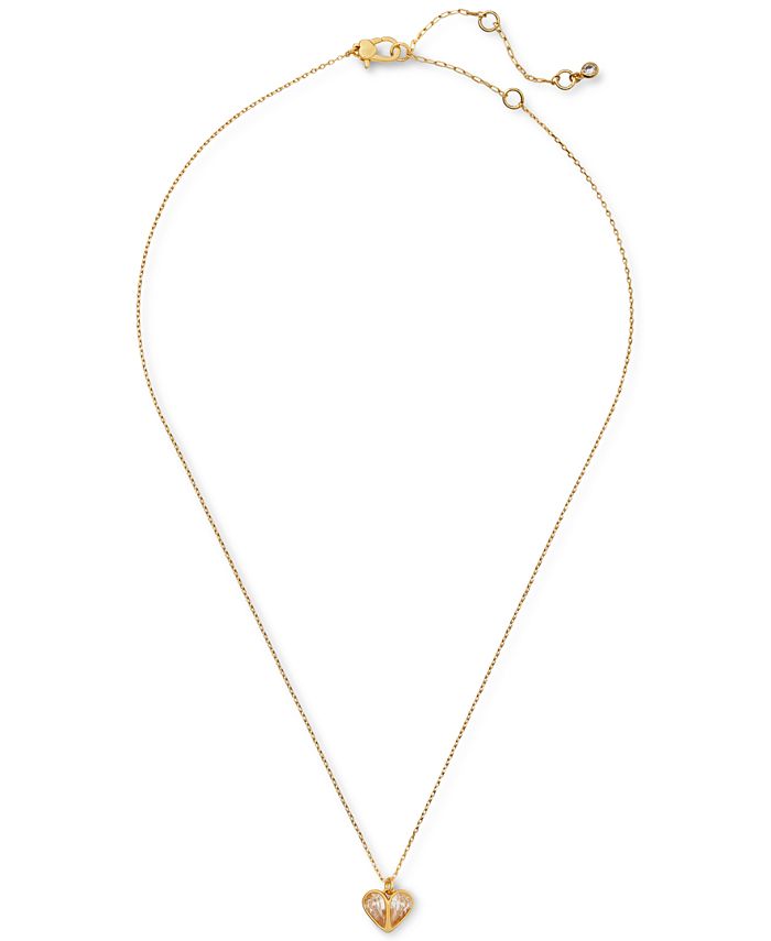Macys kate new arrivals spade initial necklace
