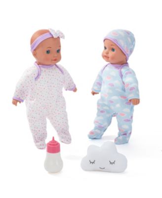 Cuddle Twins 12" Dolls Set, Created for You by Toys R Us