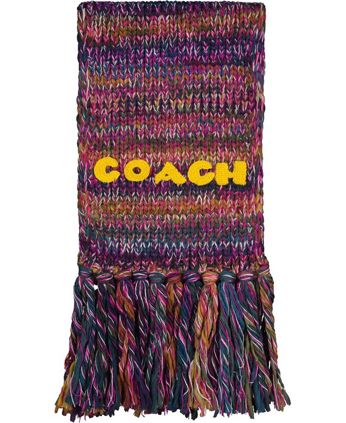 Coach sales scarf macy's
