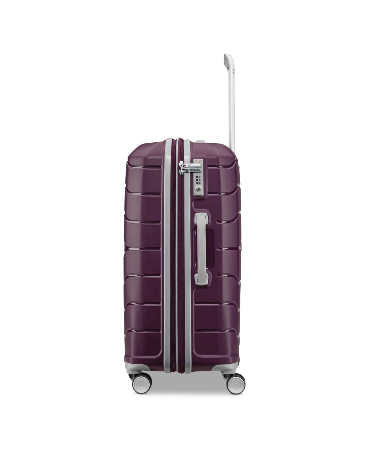 Чемодан Samsonite Freeform Medium Check-In Hardside Spinner, цвет: Фиолетовый — фото 4