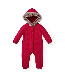 Baby Plush Hooded One Piece