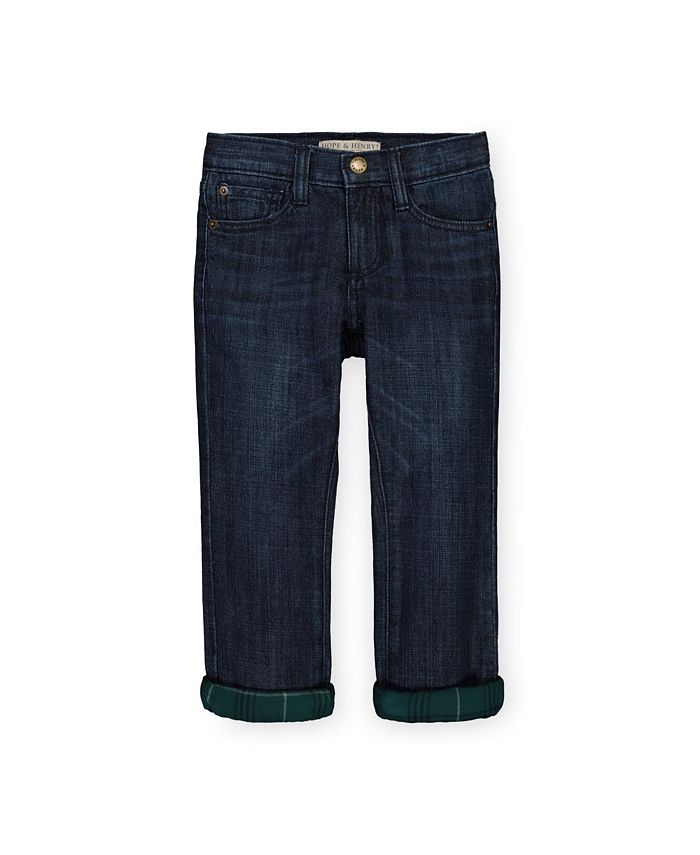 Hope Henry Boys Flannel Lined Denim Toddler Macy s