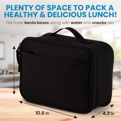 Insulated Lunch Bag With Spacious Compartment & Built-In Handle
