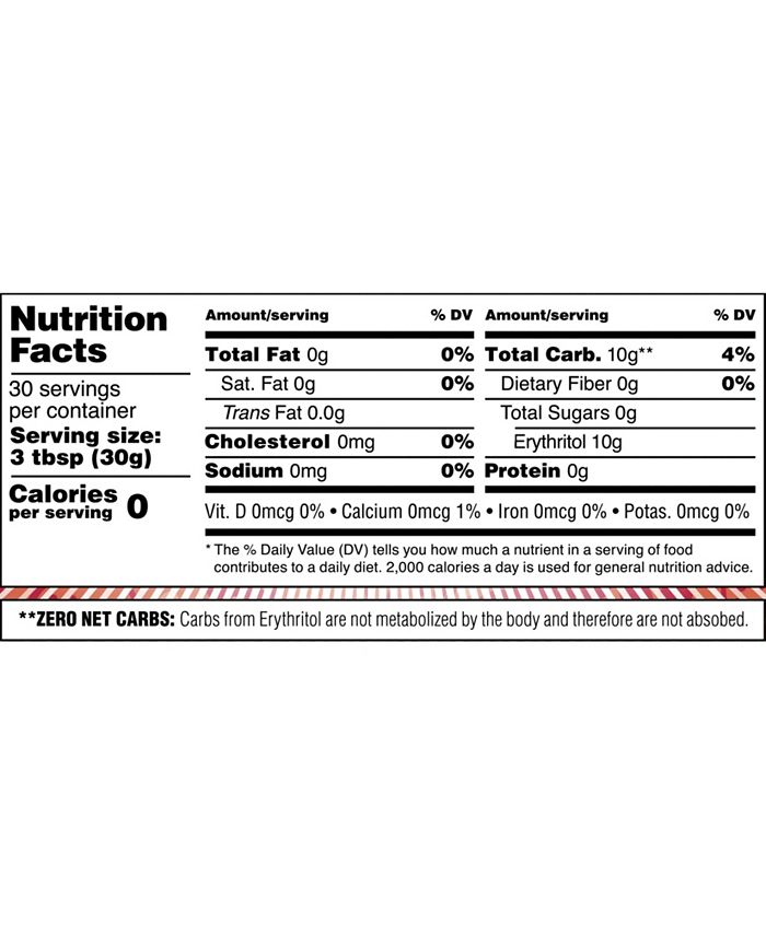 Keystone Pantry Zero Calories SugarFree Keto Drink Mix Very Berry