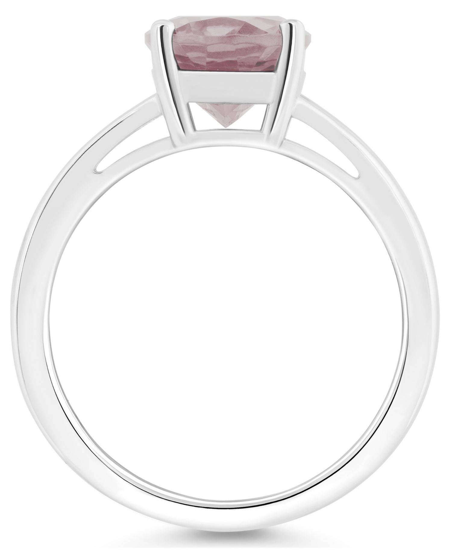 Women's Rose Quartz (2-1/2 ct.t.w.) Ring in Sterling Silver