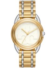 Tory Burch Women's Reva Two-Tone Stainless Steel Bracelet Watch 36mm -  Macy's