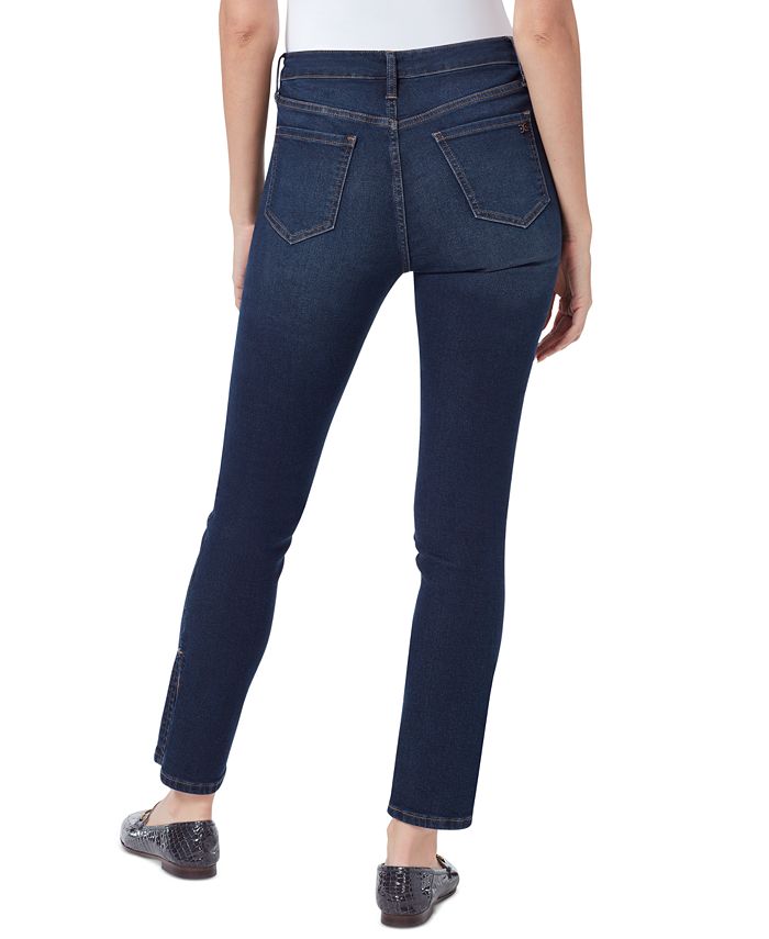 Sam Edelman Women's High-Rise Slit Ankle Skinny Jeans & Reviews - Jeans ...