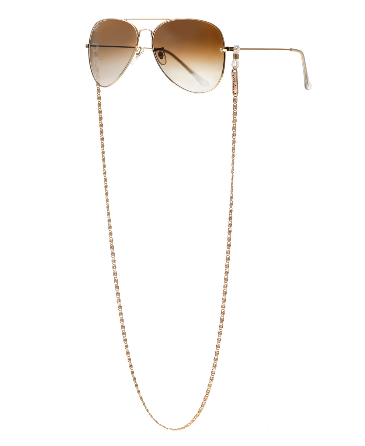 Women's 18k Gold Plated Level Up Glasses Chain - Gold-Plated