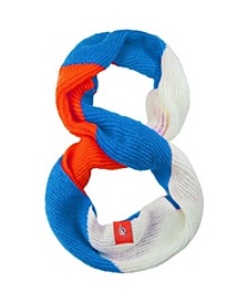 Women's Oklahoma City Thunder Color Block Knit Infinity Scarf
