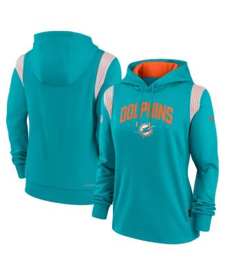 Miami Dolphins Nike Therma Pullover Hoodie - Mens