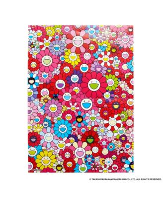 Mattel Takashi Murakami UNO Artist Series Card Game-112 cards, mini poster